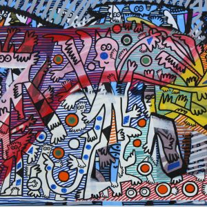 Nadie se enoja en un arcoiris cometa relámpago