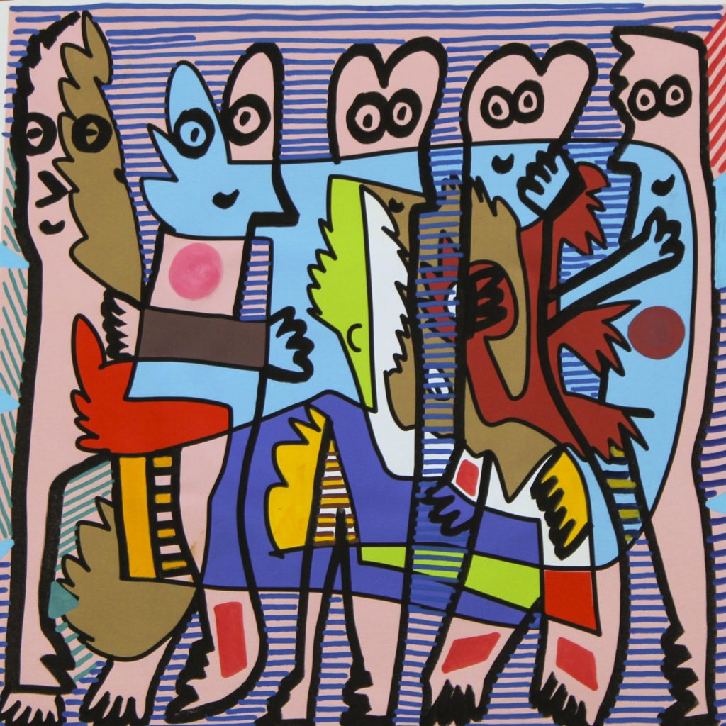 Los amigos y por supuesto, osea no faltaba más